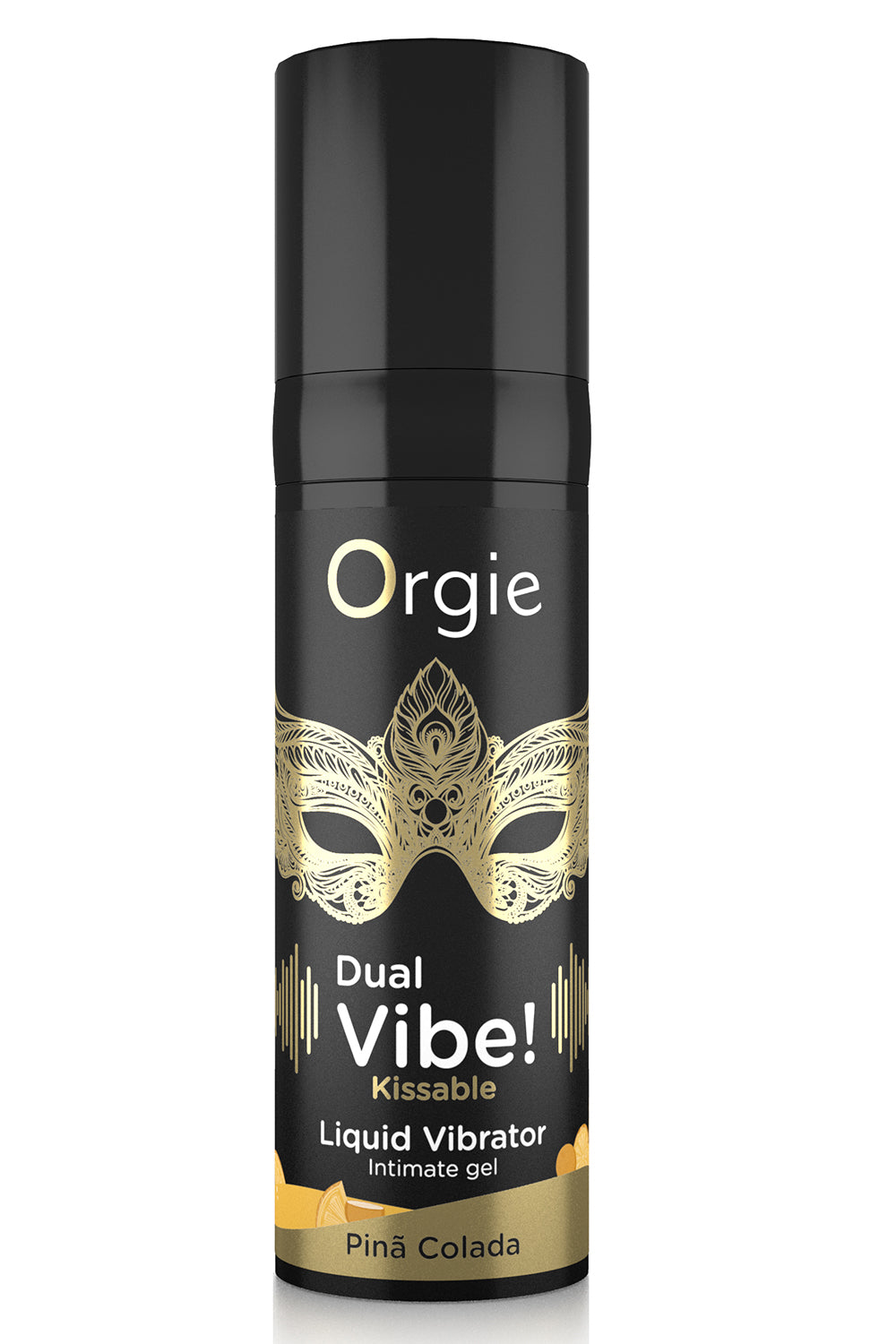DUAL VIBE! PIN? COLADA KISSABLE LIQUID VIBRATOR