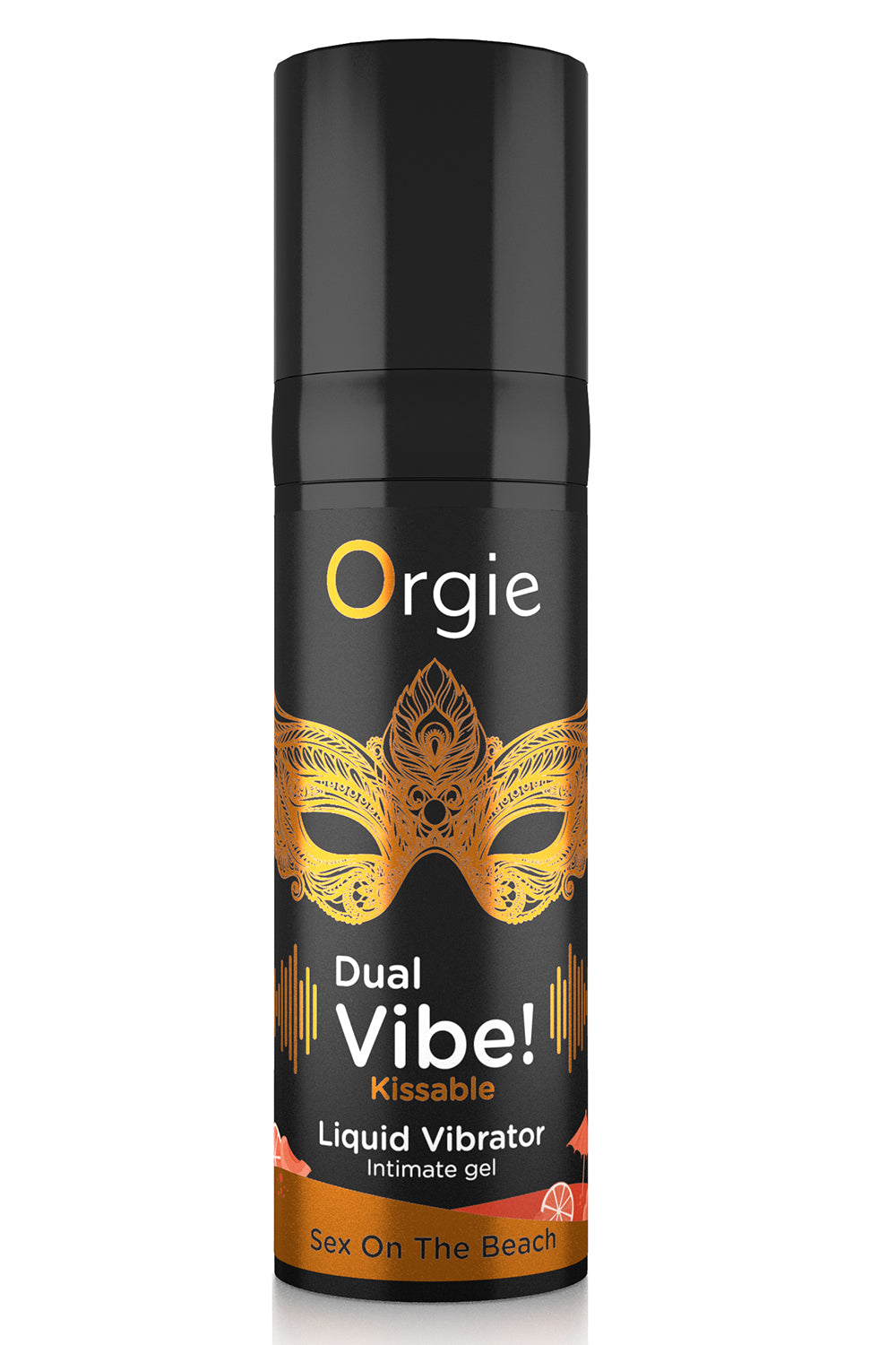 DUAL VIBE! SEX ON THE BEACH KISSABLE LIQUID VIBRATOR