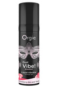 DUAL VIBE! STRAWBERRY GIN & TONIC KISSABLE LIQUID VIBRATOR